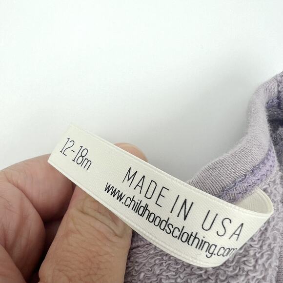 Kids Purple Sweater Top - Picture 8 of 8